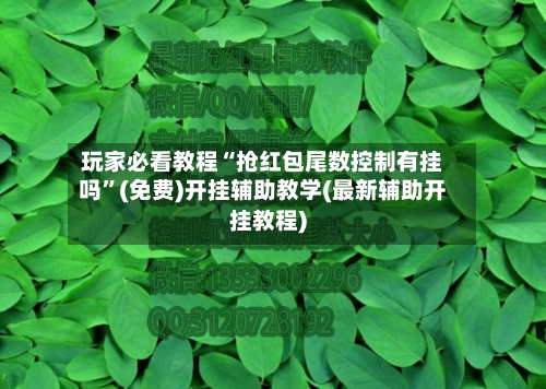 玩家必看教程“抢红包尾数控制有挂吗”(免费)开挂辅助教学(最新辅助开挂教程)-第2张图片