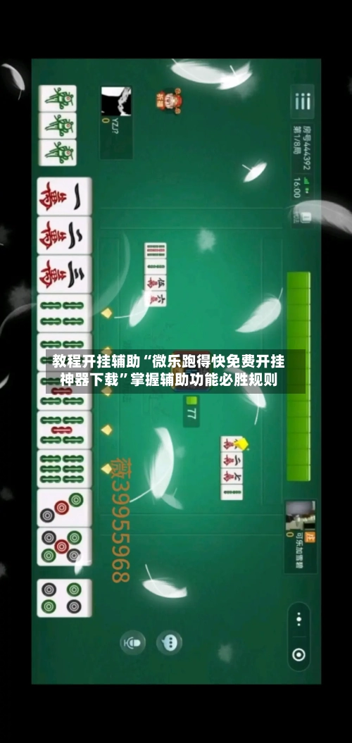 教程开挂辅助“微乐跑得快免费开挂神器下载	”掌握辅助功能必胜规则-第1张图片