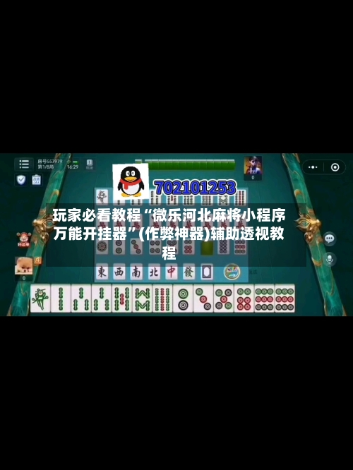 玩家必看教程“微乐河北麻将小程序万能开挂器”(作弊神器)辅助透视教程-第2张图片
