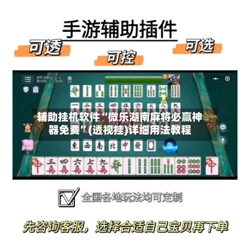辅助挂机软件“微乐湖南麻将必赢神器免费”(透视挂)详细用法教程-第1张图片