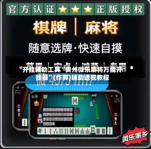 开挂辅助工具“贵州微乐麻将万能开挂器”(作弊)辅助透视教程-第1张图片