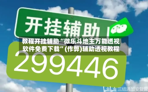教程开挂辅助“微乐斗地主万能透视软件免费下载”(作弊)辅助透视教程-第2张图片