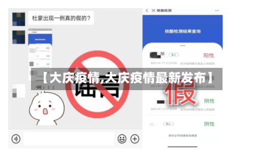 【大庆疫情,大庆疫情最新发布】-第2张图片