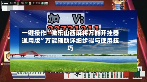 一键操作“微乐山西麻将万能开挂器通用版”万能辅助详细步骤与使用技巧-第3张图片