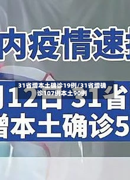 31省增本土确诊19例/31省增确诊107例本土90例-第3张图片