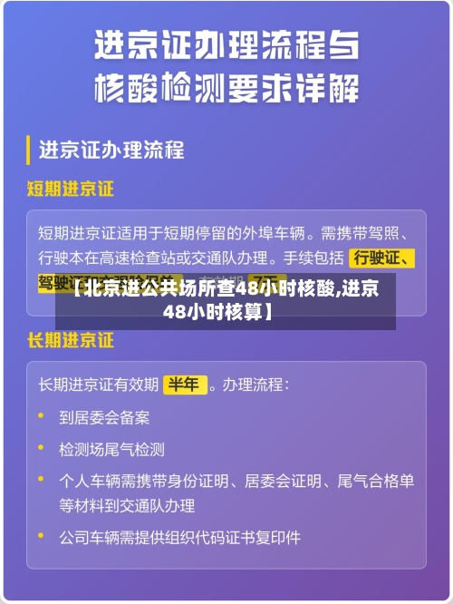 【北京进公共场所查48小时核酸,进京48小时核算】-第1张图片
