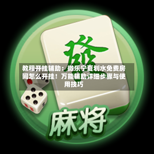 教程开挂辅助：微乐宁夏划水免费房间怎么开挂！万能辅助详细步骤与使用技巧-第2张图片