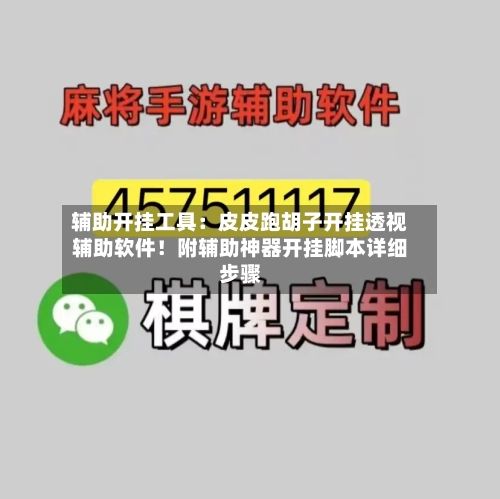 辅助开挂工具：皮皮跑胡子开挂透视辅助软件！附辅助神器开挂脚本详细步骤-第1张图片