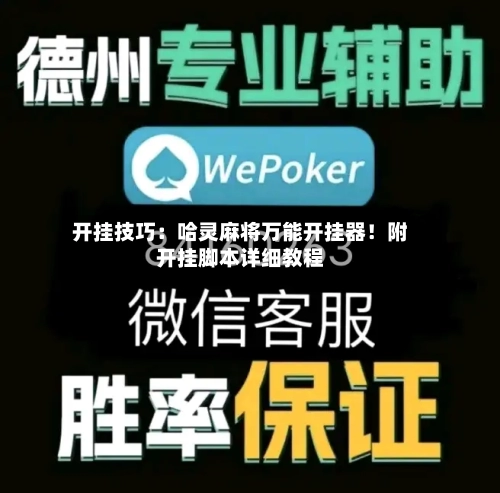 开挂技巧：哈灵麻将万能开挂器！附开挂脚本详细教程-第1张图片