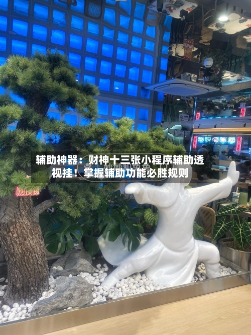 辅助神器：财神十三张小程序辅助透视挂！掌握辅助功能必胜规则-第2张图片