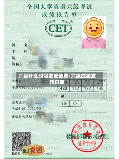六级什么时候发成绩单/六级成绩发布日期-第1张图片