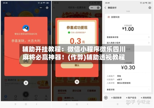 辅助开挂教程：微信小程序微乐四川麻将必赢神器！(作弊)辅助透视教程-第2张图片